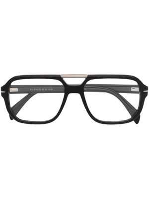 Eyewear by David Beckham pilot-frame glasses - Black