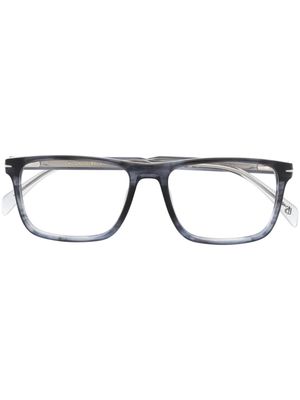 Eyewear by David Beckham rectangle-frame glasses - Blue