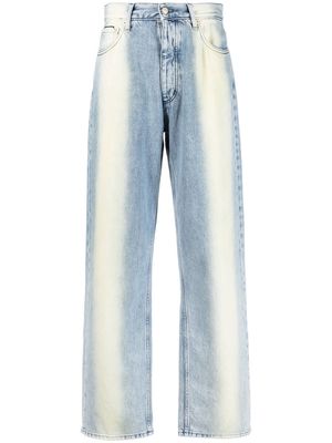 Eytys bleached-effect straight-leg jeans - Blue