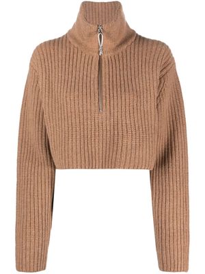 EYTYS Kylo ribbed-knit jumper - Brown