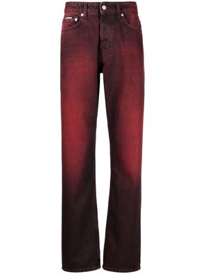 EYTYS Orion straight-leg jeans - Red