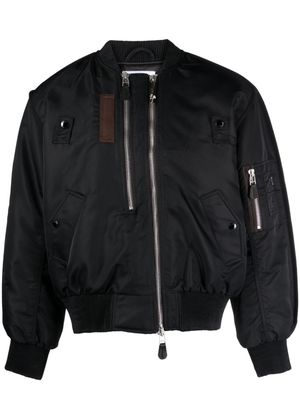 EYTYS Penn zip-up bomber jacket - Black