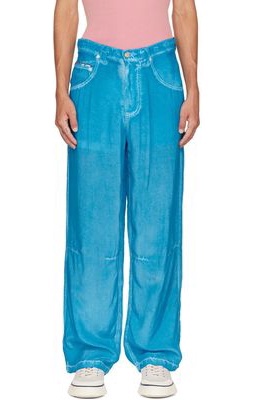 Eytys SSENSE Exclusive Blue Titan Trousers