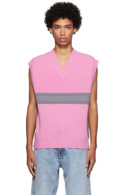 Eytys SSENSE Exclusive Pink Mane Vest