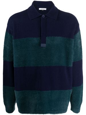Eytys stripe-pattern merino-blend jumper - Blue