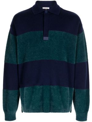 EYTYS striped brushed wool-blend jumper - Blue