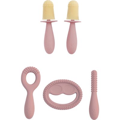 ezpz Pre-Feeding Tools & Ice Pop Mold Infant Feeding Tool in Blush 