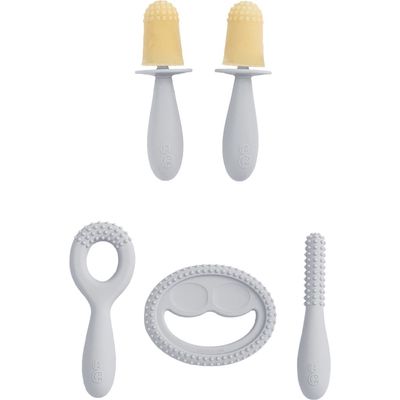 ezpz Pre-Feeding Tools & Ice Pop Mold Infant Feeding Tool in Pewter 