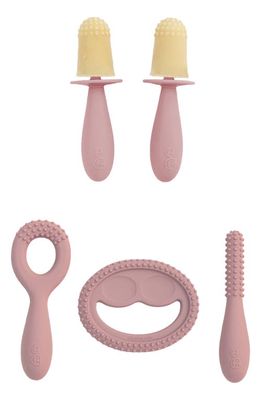 ezpz Pre-Feeding Tools & Popsicle Mold Infant Feeding Tool in Blush