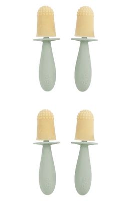 ezpz Tiny Pops 2-Pack Silicone Ice Pop Molds in Sage