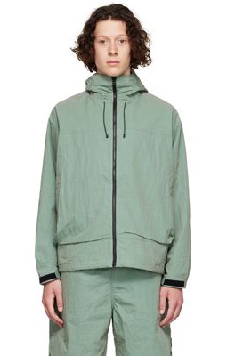 F-LAGSTUF-F Green Cotton Jacket