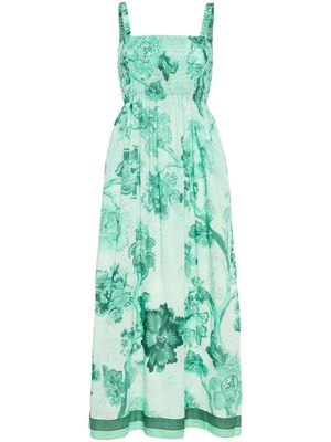 F.R.S For Restless Sleepers Arpocrate cotton dress - Green