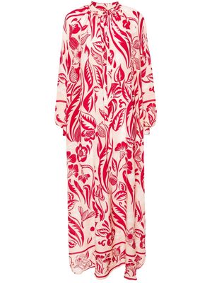 F.R.S For Restless Sleepers Astrea floral-print maxi dress - Pink