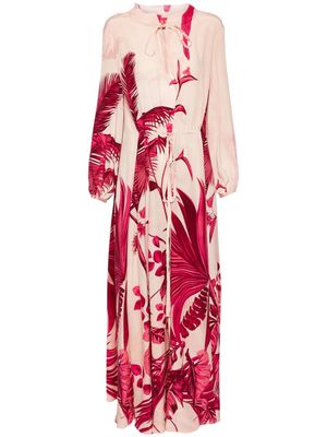 F.R.S For Restless Sleepers Eione floral-print maxi dress - Pink