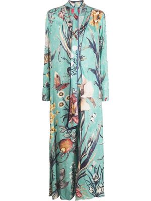 F.R.S For Restless Sleepers floral-print maxi dress - Blue