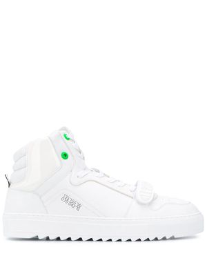 F_WD high-top sneakers - White