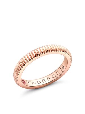 Fabergé 18kt rose gold Colours of Love ruby ring - Pink