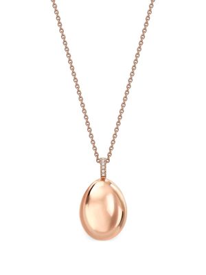 Fabergé 18kt rose gold Essence diamond pendant