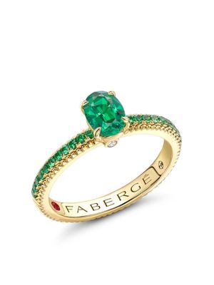 Fabergé 18kt yellow gold Colours of Love multi-stone ring