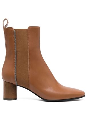 Fabiana Filippi ankle-length 155mm boots - Brown