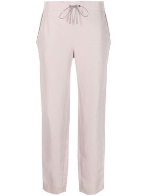 Fabiana Filippi beaded-trim detail trousers - Pink