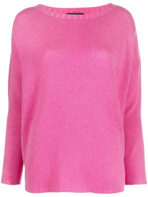 Fabiana Filippi boat-neck cashmere jumper - Pink