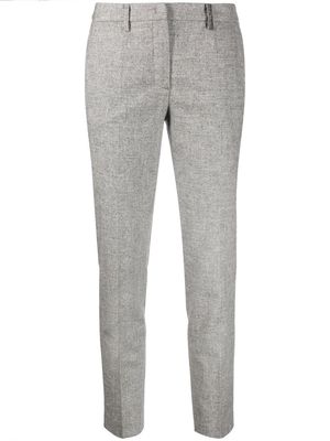 Fabiana Filippi cropped tailored trousers - Grey