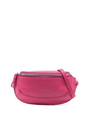 Fabiana Filippi debossed-logo leather bag - Pink