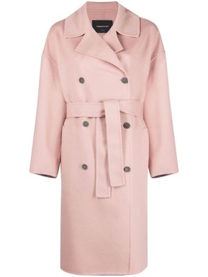 Fabiana Filippi double-breasted coat - Pink