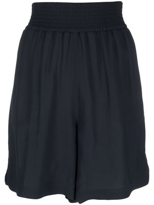 Fabiana Filippi elasticated-waist knee-length shorts - Blue