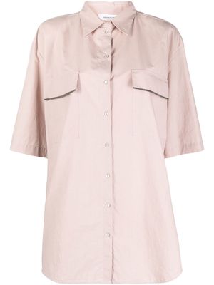 Fabiana Filippi flap-pocket detail shirt - Pink