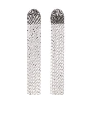 Fabiana Filippi fringed Shiny earrings - Silver
