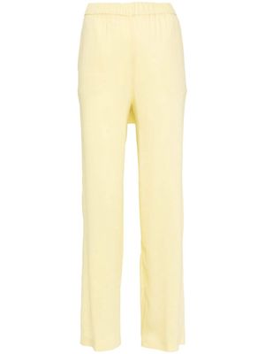 Fabiana Filippi high-waist straight-leg trousers - Yellow