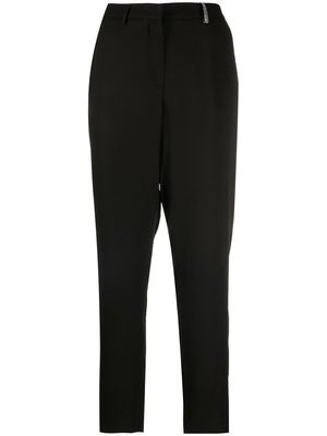 Fabiana Filippi high-waist tapered trousers - Black