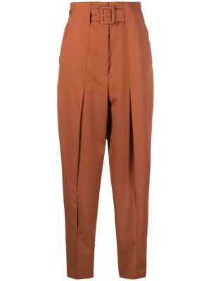 Fabiana Filippi high-waisted tailored trousers - Brown