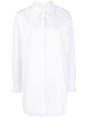 Fabiana Filippi long-line style shirt - White