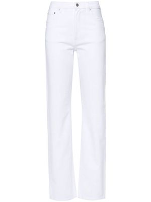 Fabiana Filippi mid-rise straight-leg jeans - White