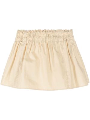 Fabiana Filippi pleated mini skirt - Neutrals