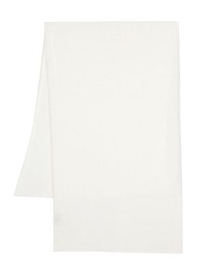 Fabiana Filippi sequin-detail open-kinit scarf - White