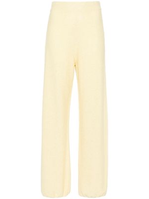 Fabiana Filippi sequin-embellished knitted trousers - Yellow