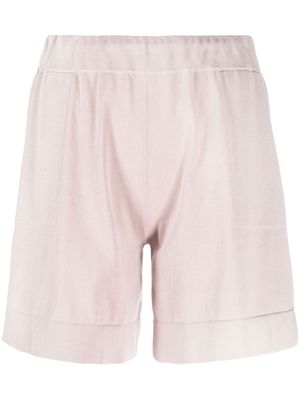 Fabiana Filippi side-slit detail shorts - Pink