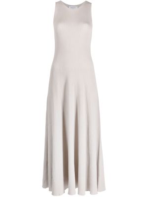 Fabiana Filippi sleeveless A-line dress - Neutrals