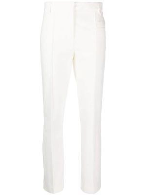 Fabiana Filippi slim-cut cropped trousers - White