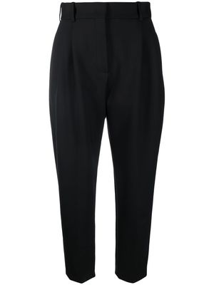 Fabiana Filippi tailored high-waist tapered trousers - Black