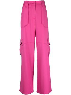 Fabiana Filippi wide-leg cargo trousers - Pink