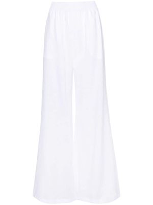 Fabiana Filippi wide-leg linen trousers - White