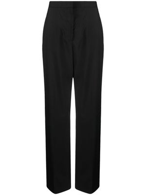 Fabiana Filippi wide-leg virgin-wool trousers - Black