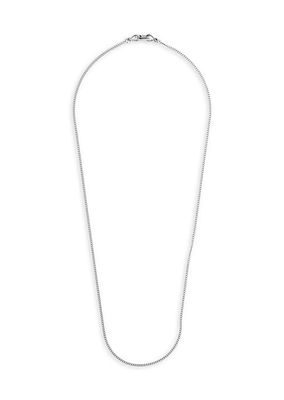 Fabiana Sterling Silver Chain Necklace/16.5"