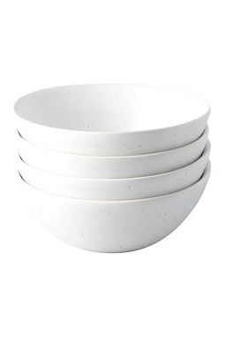 Fable The Breakfast Bowls Set of 4 in White.