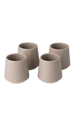 Fable The Cups Set of 4 in Taupe.